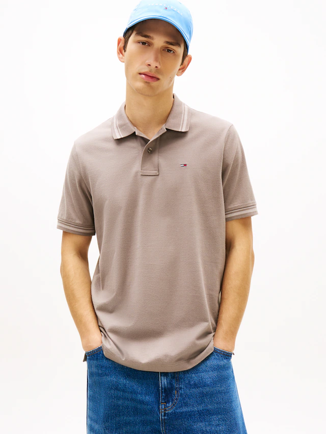 Tommy Jeans Poloshirt »TJM REGULAR TIPPED« Regular fit mit Polokragen