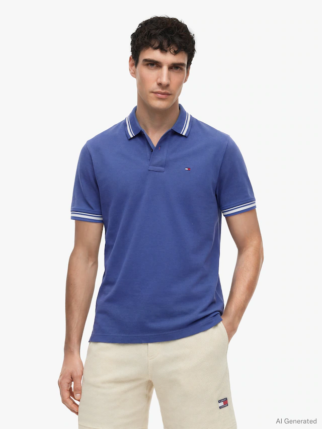 Tommy Jeans Poloshirt »TJM REGULAR TIPPED« Regular fit mit Polokragen