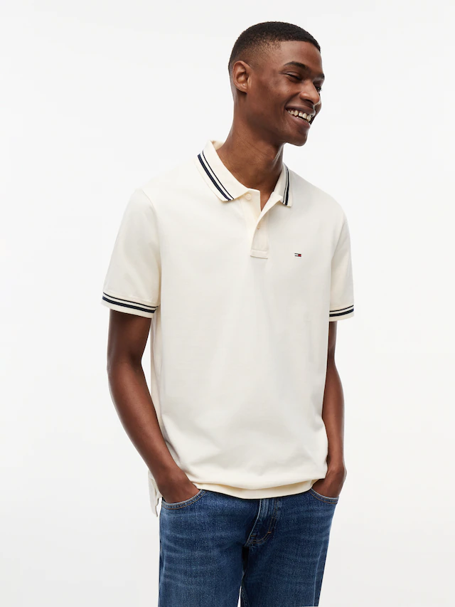 Tommy Jeans Poloshirt »TJM REGULAR TIPPED« Regular fit mit Polokragen