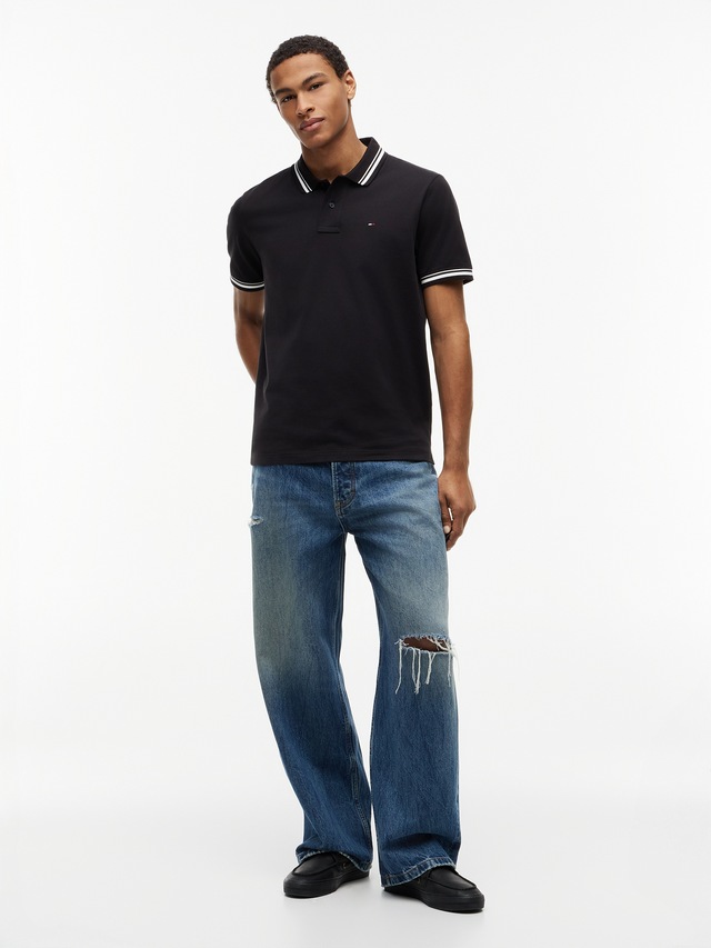 Tommy Jeans Poloshirt »TJM REGULAR TIPPED« Regular fit mit Polokragen