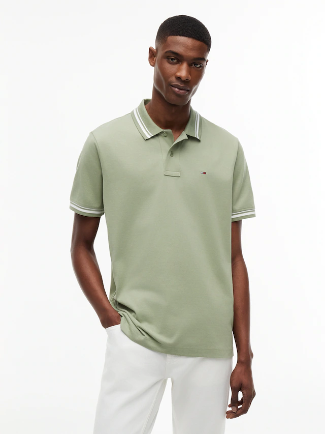 Tommy Jeans Poloshirt »TJM REGULAR TIPPED« Regular fit mit Polokragen
