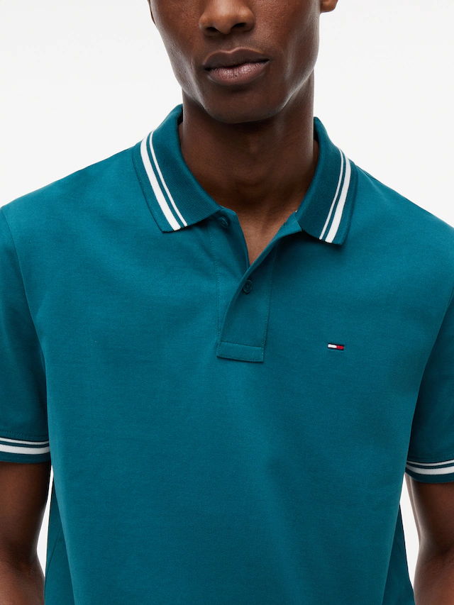 Tommy Jeans Poloshirt »TJM REGULAR TIPPED« Regular fit mit Polokragen