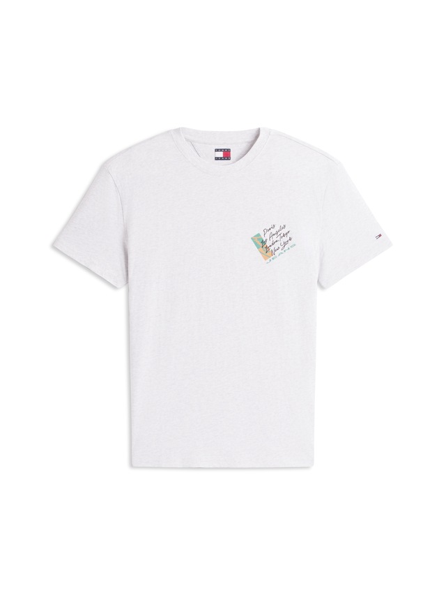 Tommy Jeans T-Shirt »TJM REGULAR FIT SIGN SHIFT« mit Label-Print, Baumwoll-Jersey