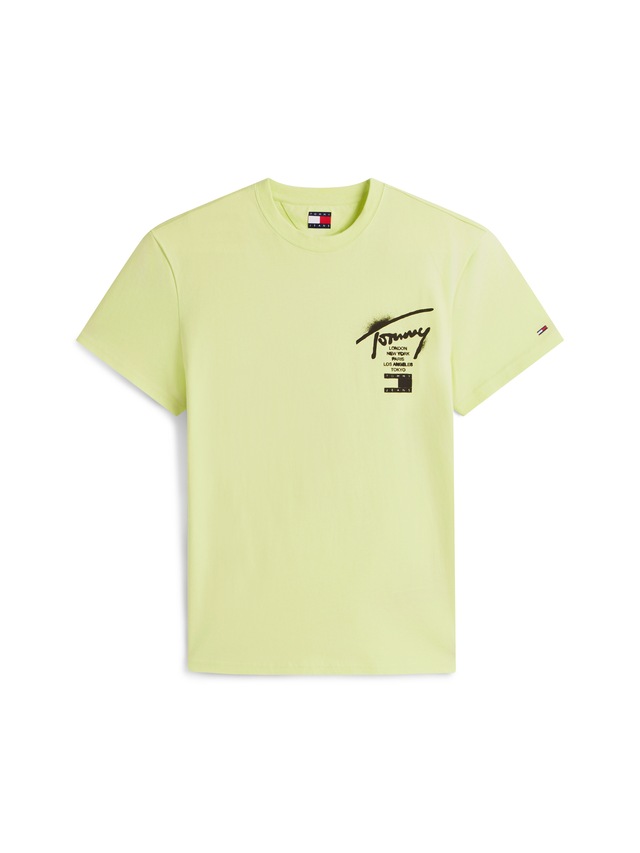 Tommy Jeans T-Shirt »TJM REGULAR CITY SIGN« Regular fit mit Markenprint