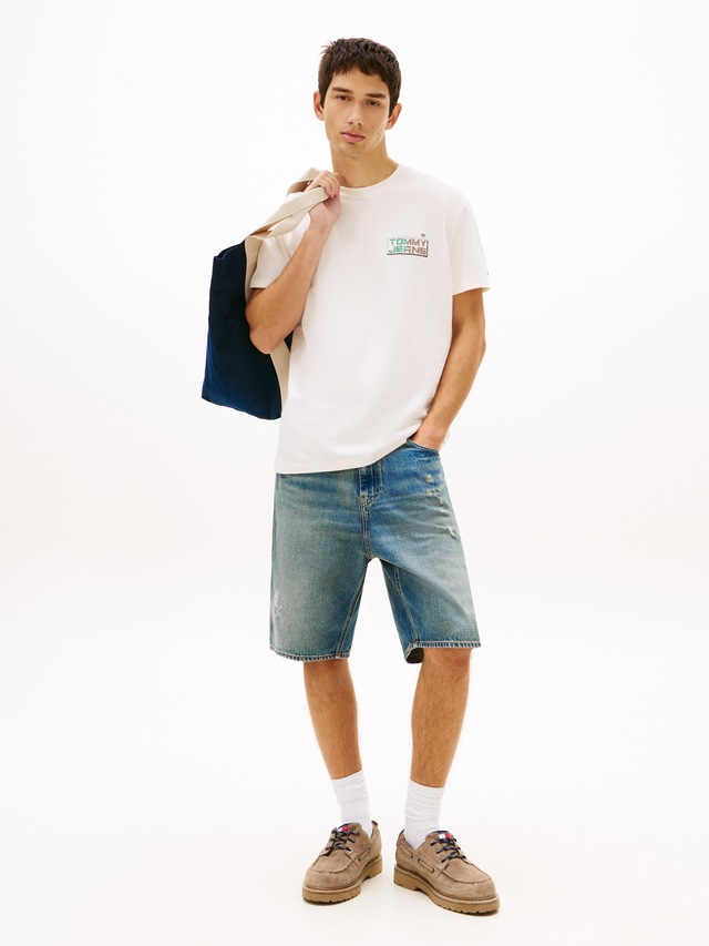 Tommy Jeans T-Shirt »TJM REGULAR GYM BLOCK« mit Rundhalsausschnitt