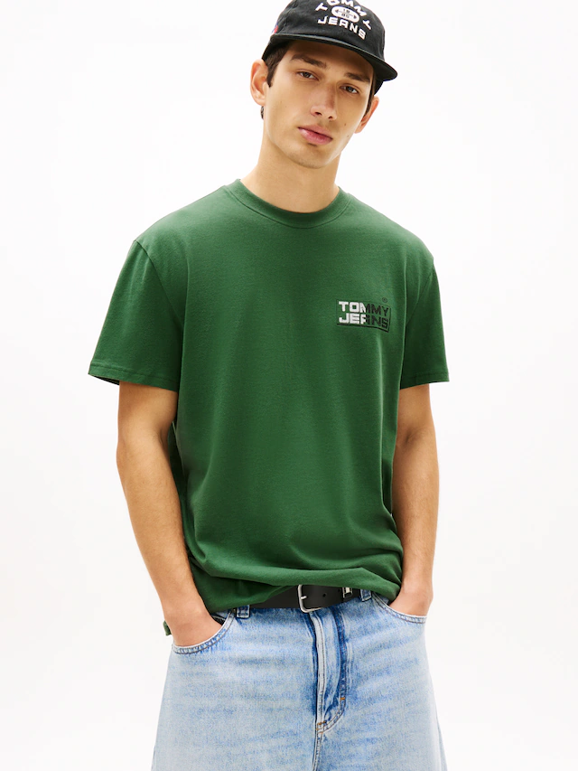 Tommy Jeans T-Shirt »TJM REGULAR GYM BLOCK« mit Rundhalsausschnitt