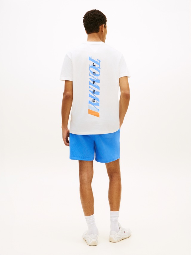 Tommy Jeans T-Shirt »REGULAR VINTAGE LA BACK« in regulärer Passform mit Markenprint