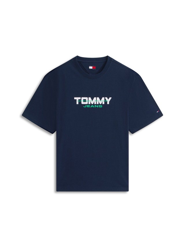 Tommy Jeans T-Shirt »TJM 90S BLOCK« Relaxed fit mit Rundhalsausschnitt