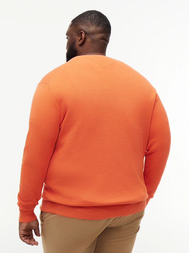Tommy Hilfiger Big & Tall Rundhalspullover »ESSENTIAL STRUCTURE CREW NECK« Große Größen, regular fit