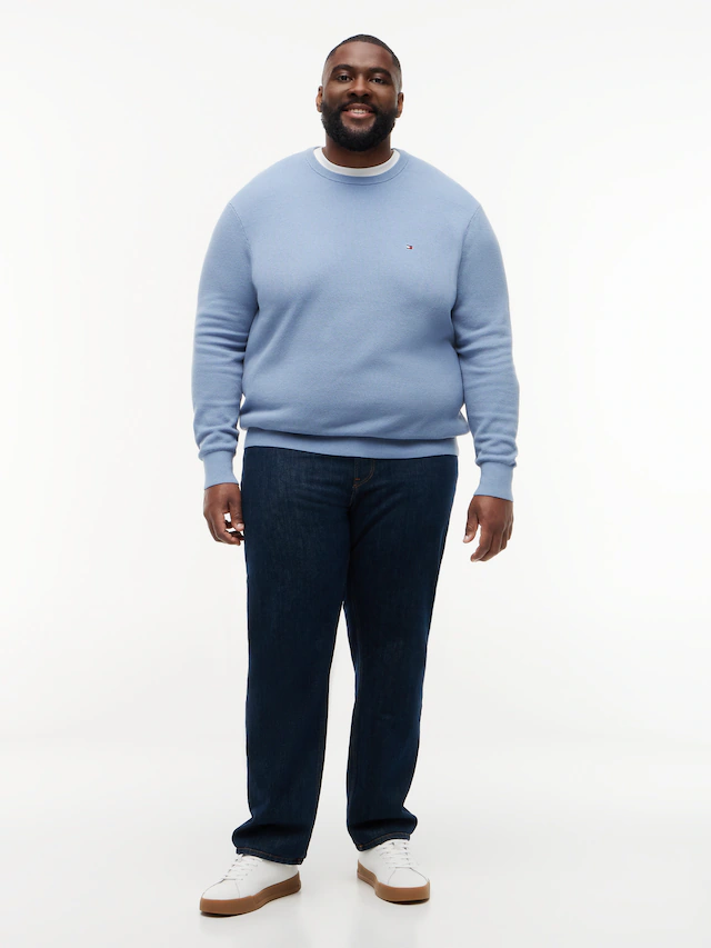 Tommy Hilfiger Big & Tall Rundhalspullover »ESSENTIAL STRUCTURE CREW NECK« Große Größen, regular fit