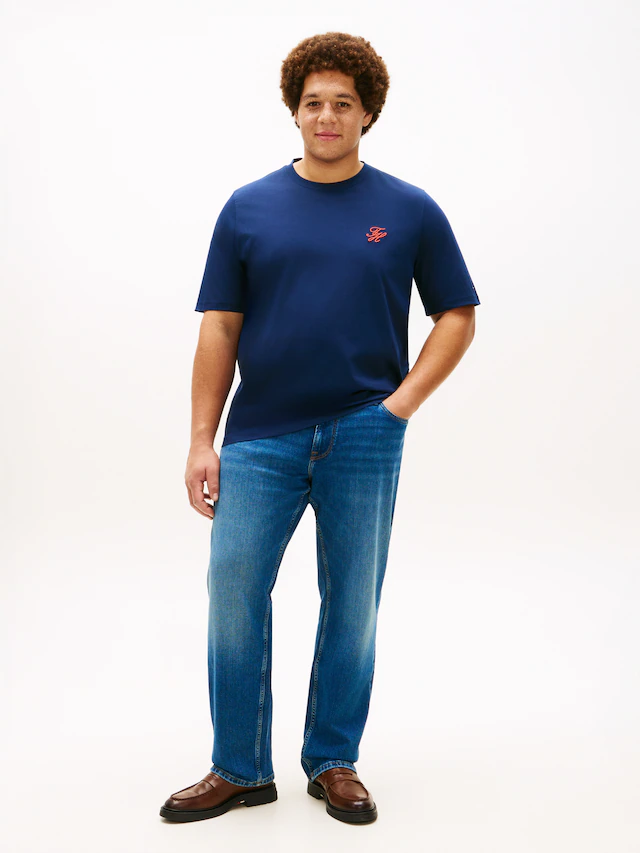Tommy Hilfiger Big & Tall T-Shirt »BT-SCRIPT MONOGRAM SWIMSHOP« Große Größen, Jersey, Logo-Stickerei