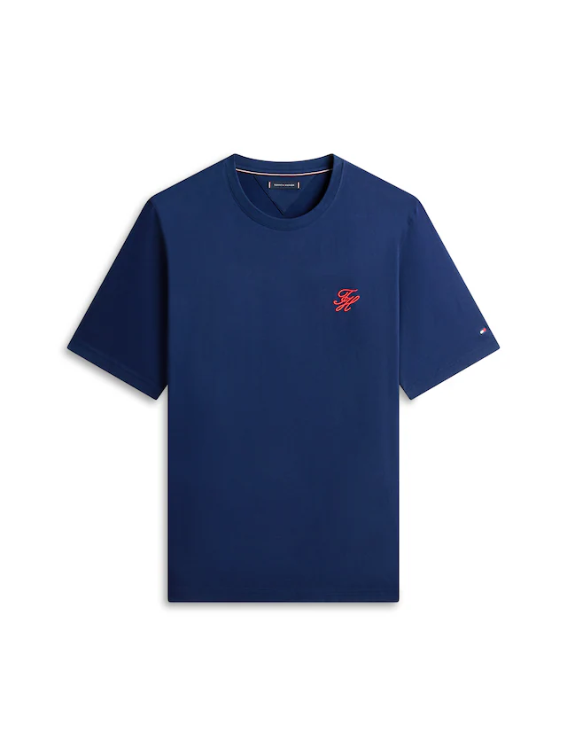 Tommy Hilfiger Big & Tall T-Shirt »BT-SCRIPT MONOGRAM SWIMSHOP« Große Größen, Jersey, Logo-Stickerei