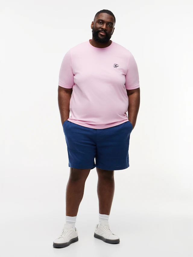 Tommy Hilfiger Big & Tall Chinoshorts »BT-DOVER« Große Größen, aus Leinenmix, regular fit, elastischer Bund