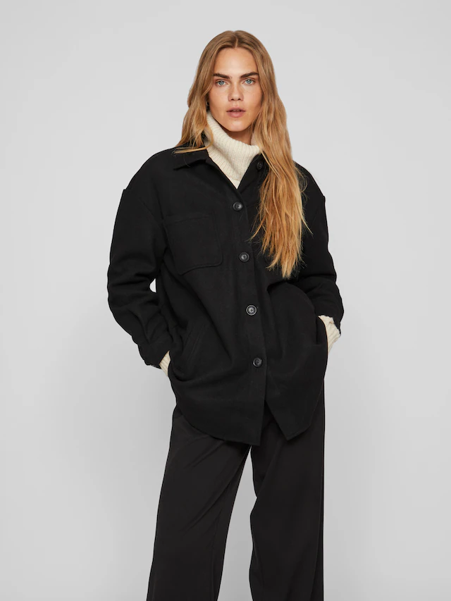 Vila Hemdjacke »VIKIMMI SHIRT L/S JACKET - NOOS«