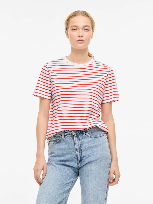 Vila Kurzarmshirt »VINORA S/S YD T-SHIRT - NOOS«