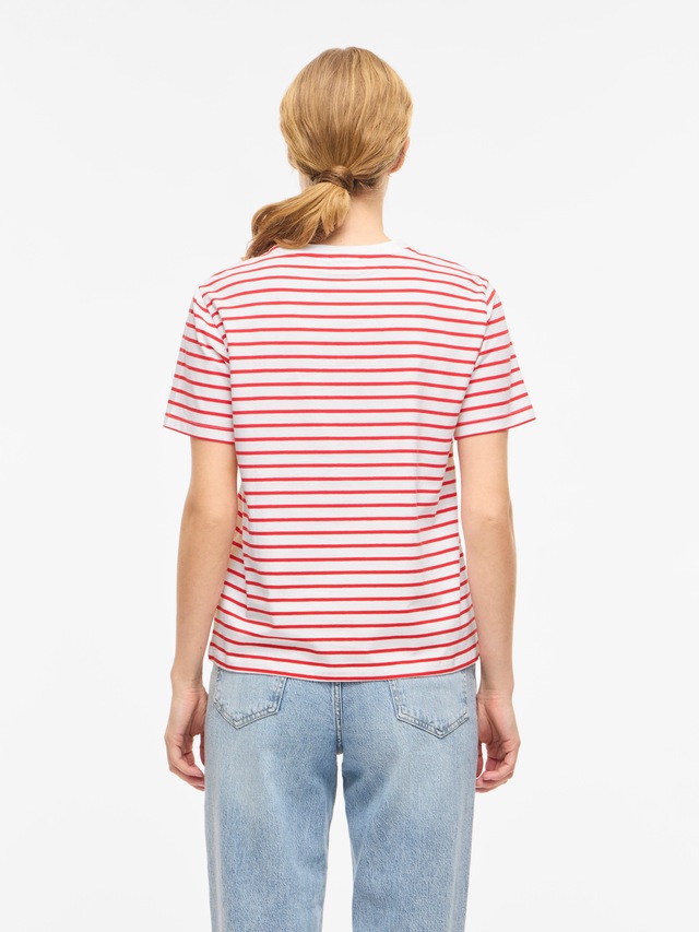 Vila Kurzarmshirt »VINORA S/S YD T-SHIRT - NOOS«