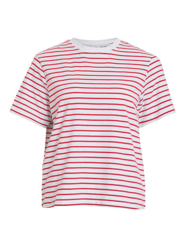 Vila Kurzarmshirt »VINORA S/S YD T-SHIRT - NOOS«