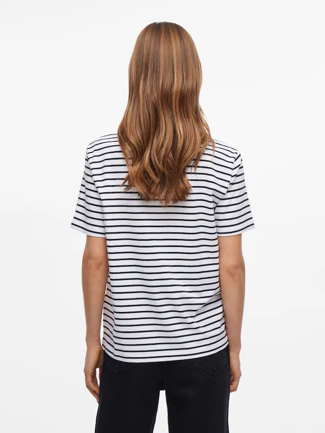 Vila Kurzarmshirt »VINORA S/S YD T-SHIRT - NOOS«