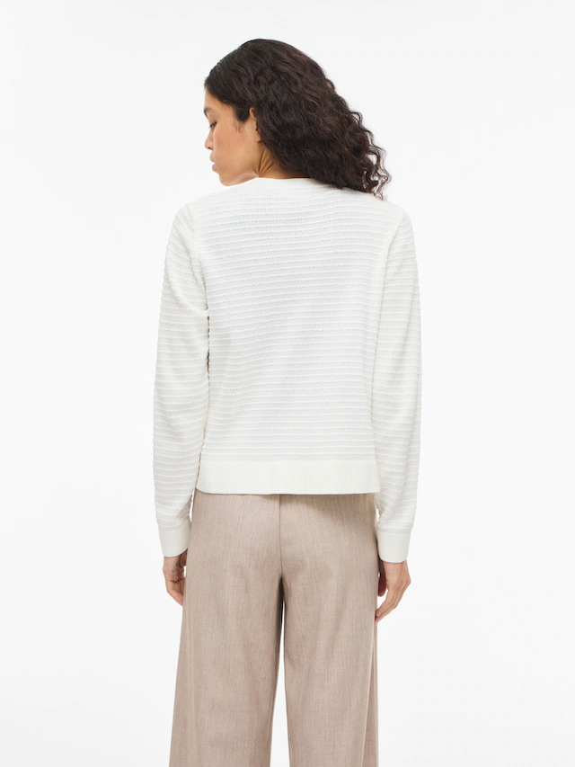 Vila Strickjacke »VILOLLO SHORT L/S KNIT CARDIGAN - NOOS«