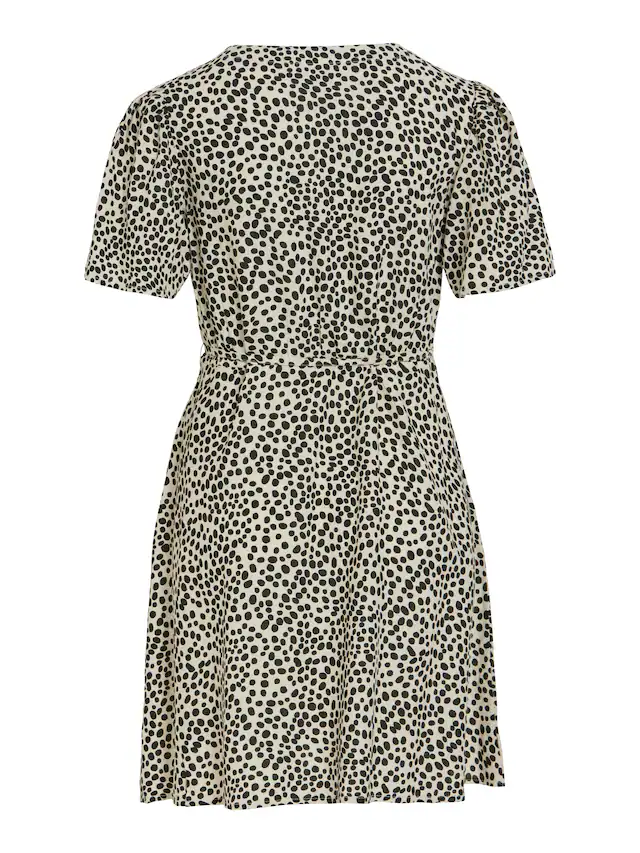 Vila Minikleid »VIGRACE V-NECK S/S SHORT DRESS - NOOS« Sommerkleid,