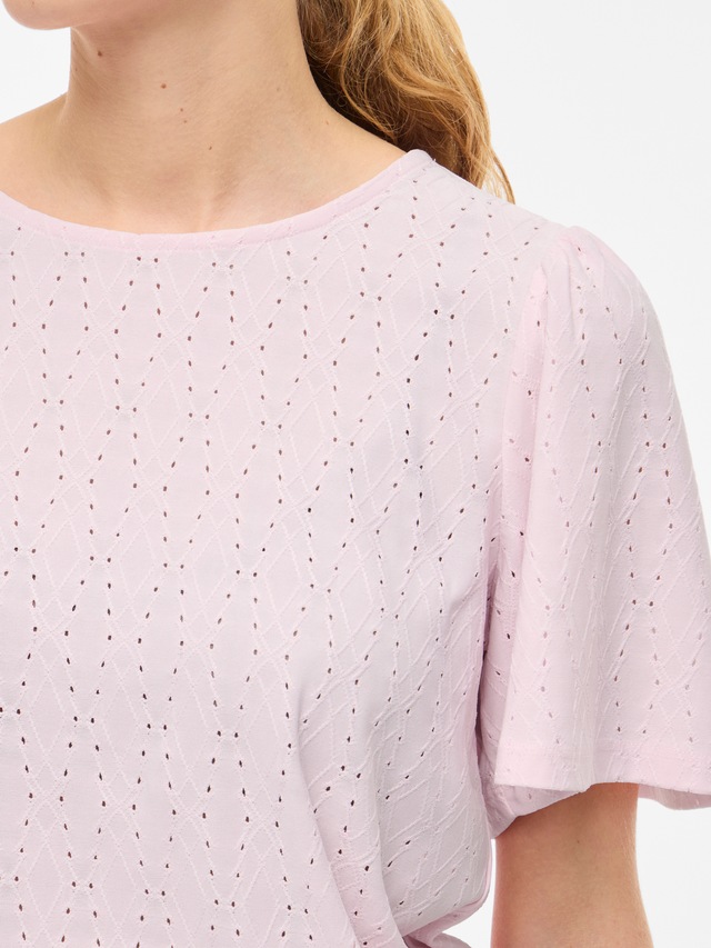 Vila Rundhalsshirt »VIBELLI O-NECK S/S TOP - NOOS«