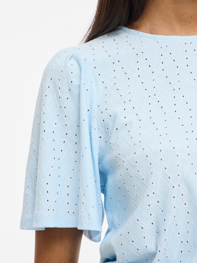 Vila Rundhalsshirt »VIBELLI O-NECK S/S TOP - NOOS«