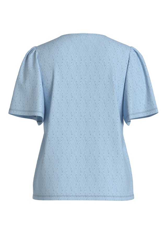 Vila Rundhalsshirt »VIBELLI O-NECK S/S TOP - NOOS«