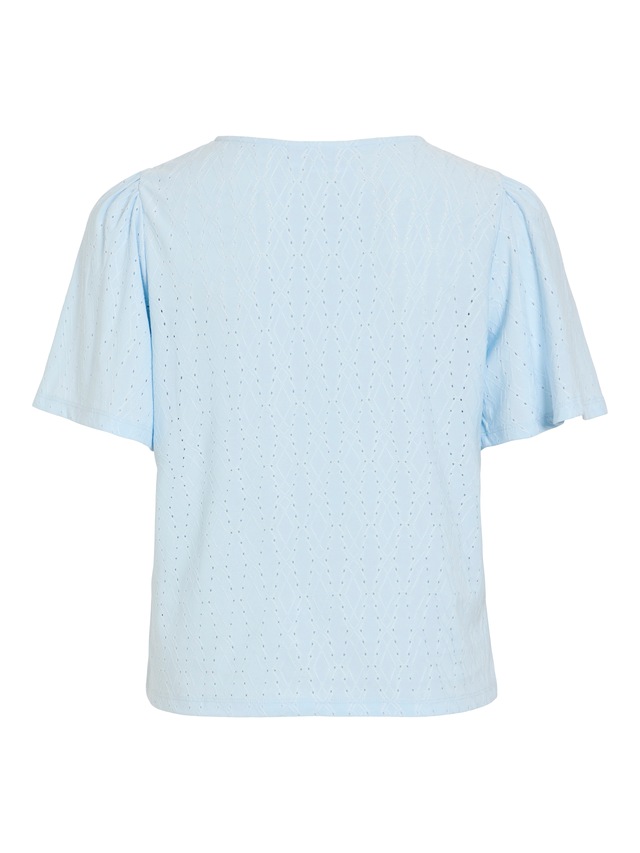 Vila Rundhalsshirt »VIBELLI O-NECK S/S TOP - NOOS«
