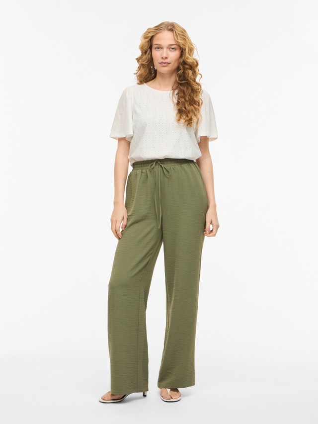 Vila Rundhalsshirt »VIBELLI O-NECK S/S TOP - NOOS«