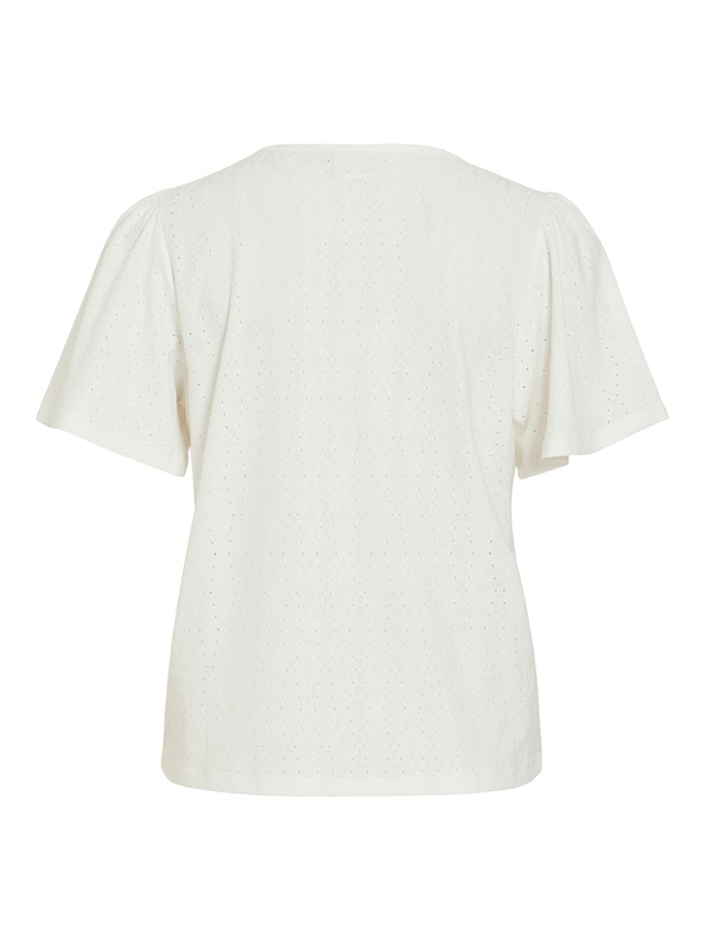 Vila Rundhalsshirt »VIBELLI O-NECK S/S TOP - NOOS«