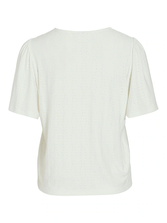 Vila Rundhalsshirt »VIBELLI O-NECK S/S TOP - NOOS«