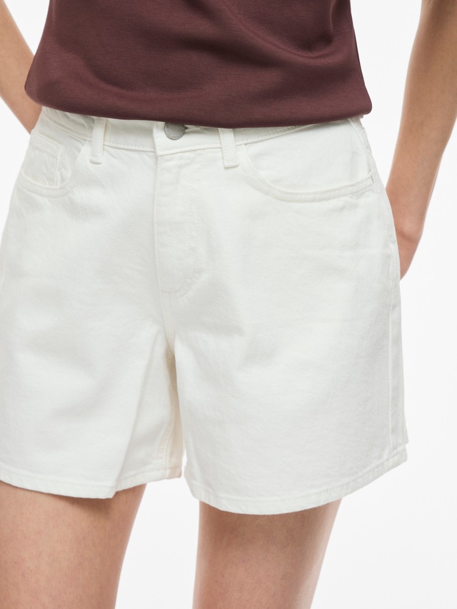 Vila Jeansshorts »VIJAF RW DENIM SHORTS-NOOS«