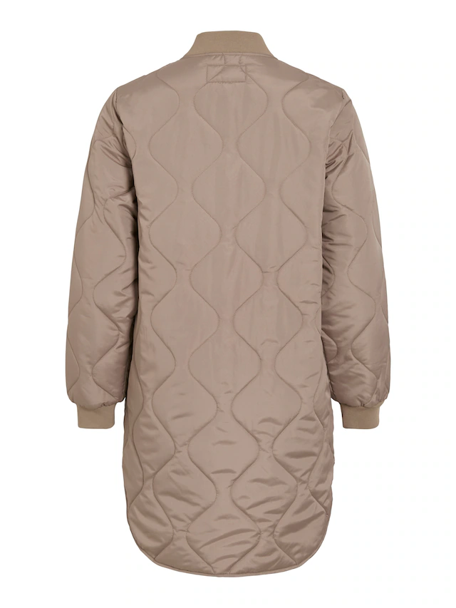 Vila Steppmantel »VITATE L/S QUILT JACKET - NOOS« Kunstfaser