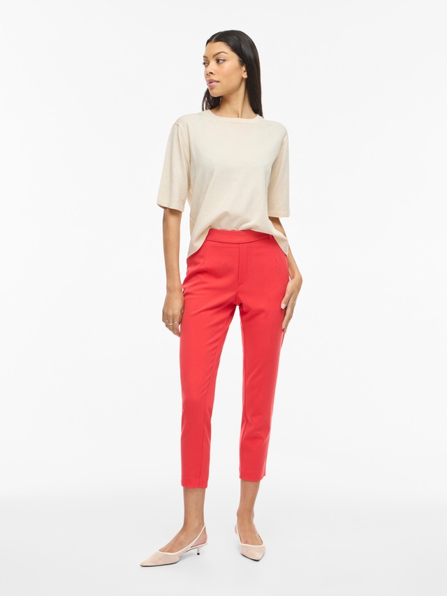 Vila Kurzarmpullover »VIMALU O-NECK 2/4 KNIT TOP-NOOS«