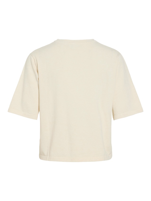 Vila Kurzarmpullover »VIMALU O-NECK 2/4 KNIT TOP-NOOS«