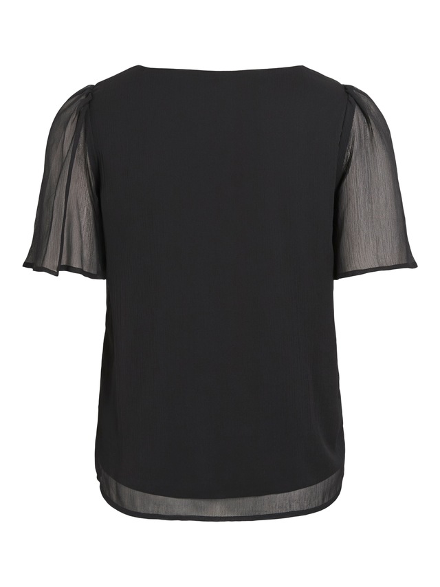 Vila T-Shirt »VIFALIA V-NECK S/S TOP - NOOS«