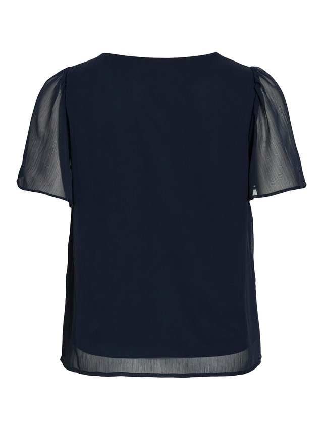 Vila T-Shirt »VIFALIA V-NECK S/S TOP - NOOS«