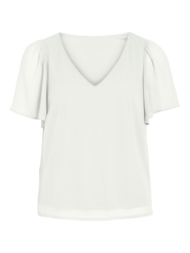 Vila T-Shirt »VIFALIA V-NECK S/S TOP - NOOS«