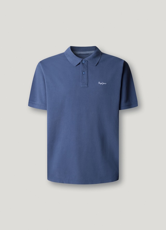 Pepe Jeans Poloshirt »OSCAR« aus Baumwoll-Piqué, mit Logostickerei