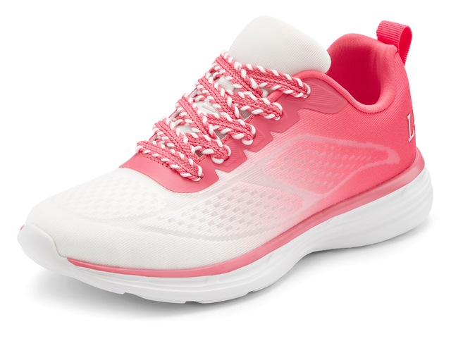 LASCANA Sneaker »Halbschuh, Freizeitschuh, Turnschuhe,« mit modischen Farbdetails VEGAN