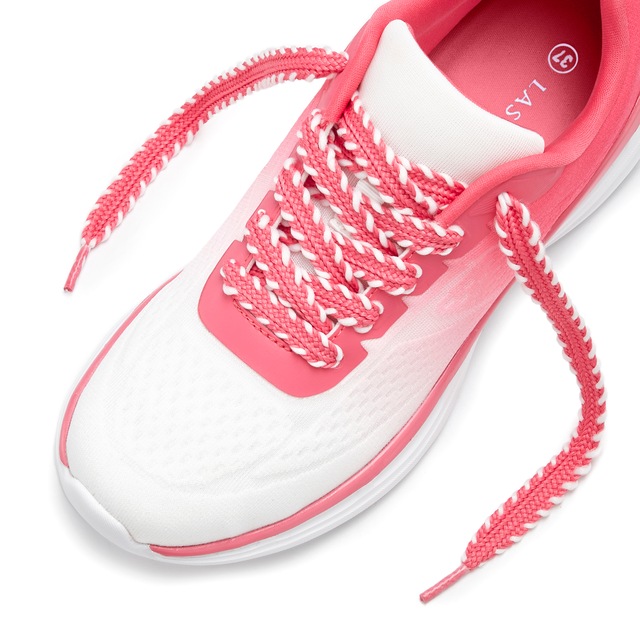 LASCANA Sneaker »Halbschuh, Freizeitschuh, Turnschuhe,« mit modischen Farbdetails VEGAN
