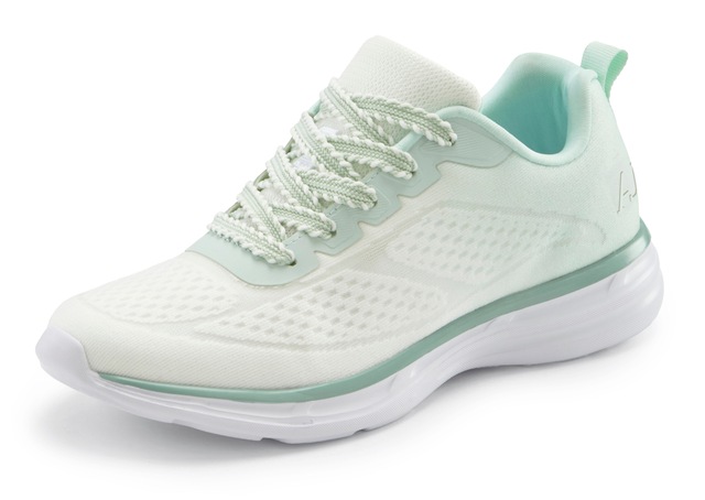LASCANA Sneaker »Halbschuh, Freizeitschuh, Turnschuhe,« mit modischen Farbdetails VEGAN