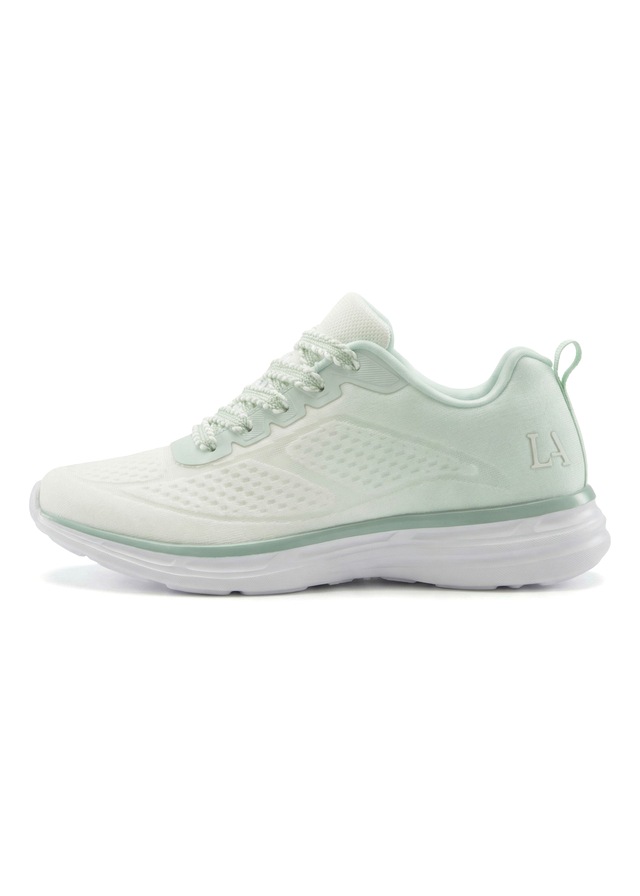 LASCANA Sneaker »Halbschuh, Freizeitschuh, Turnschuhe,« mit modischen Farbdetails VEGAN