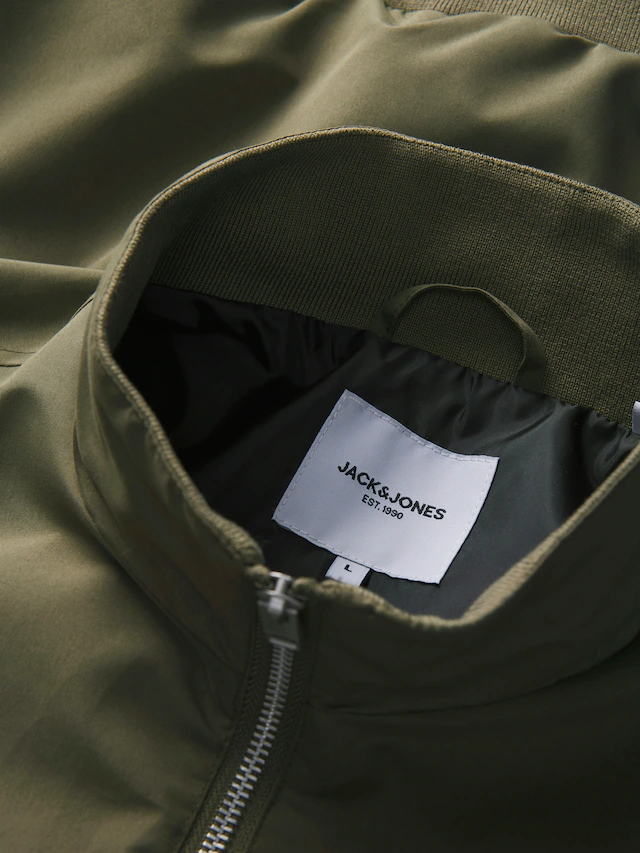 Jack & Jones PlusSize Blouson »JJERUSH HARRINGTON BOMBER NOOS PLS« Kunstfaser, regular fit