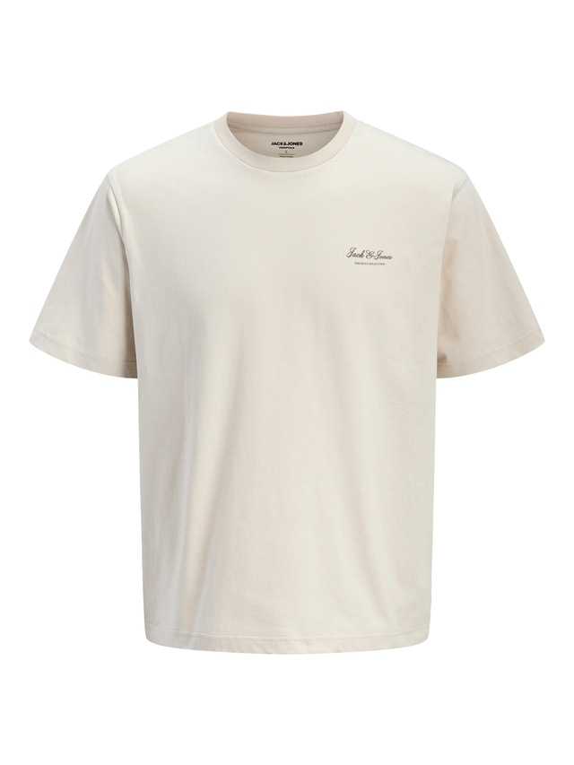 Jack & Jones PlusSize Rundhalsshirt »JJEARCHIVE GRAPHIC TEE SS O-NECK PLS« Baumwolle, regular fit