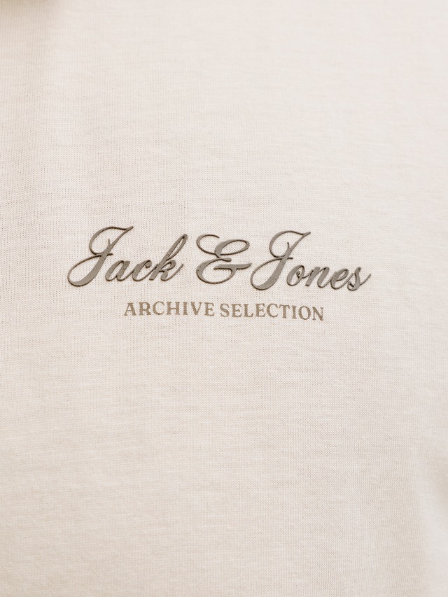 Jack & Jones PlusSize Rundhalsshirt »JJEARCHIVE GRAPHIC TEE SS O-NECK PLS« Baumwolle, regular fit
