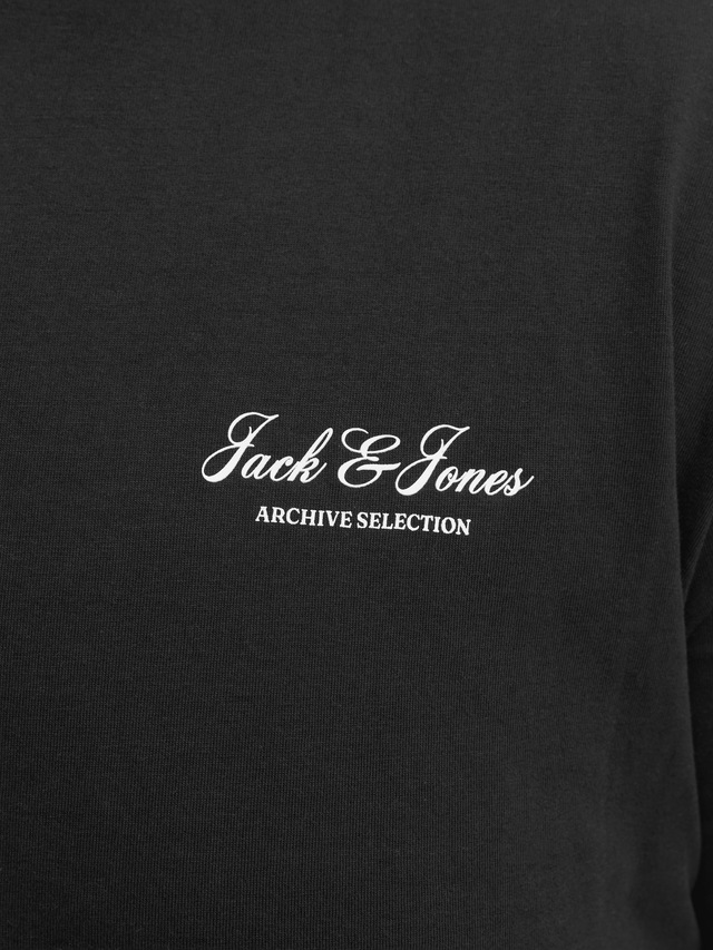 Jack & Jones PlusSize Rundhalsshirt »JJEARCHIVE GRAPHIC TEE SS O-NECK PLS« Baumwolle, regular fit