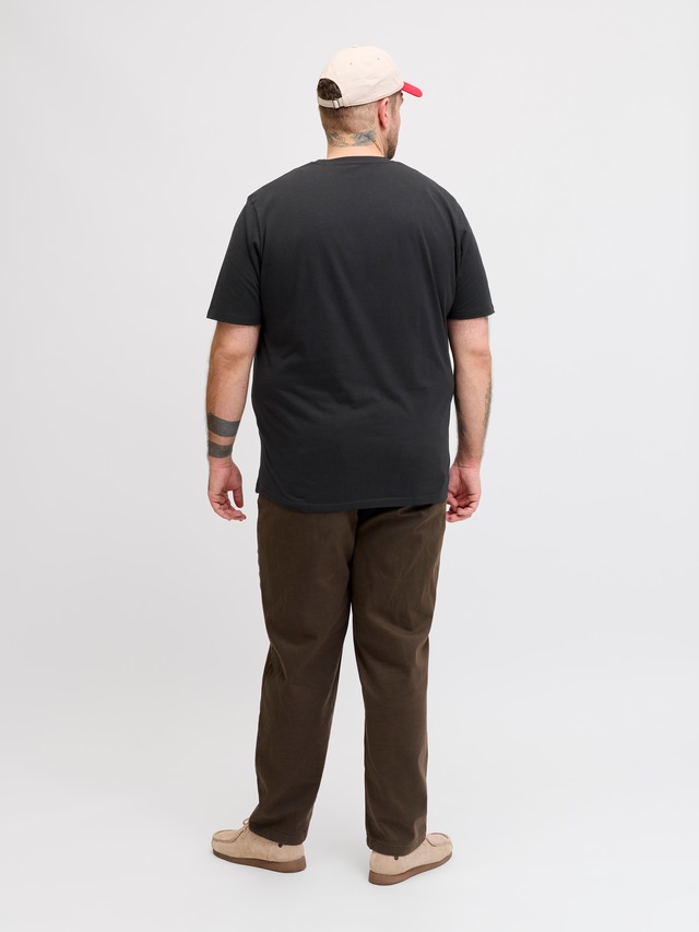 Jack & Jones PlusSize Rundhalsshirt »JJEARCHIVE GRAPHIC TEE SS O-NECK PLS« Baumwolle, regular fit