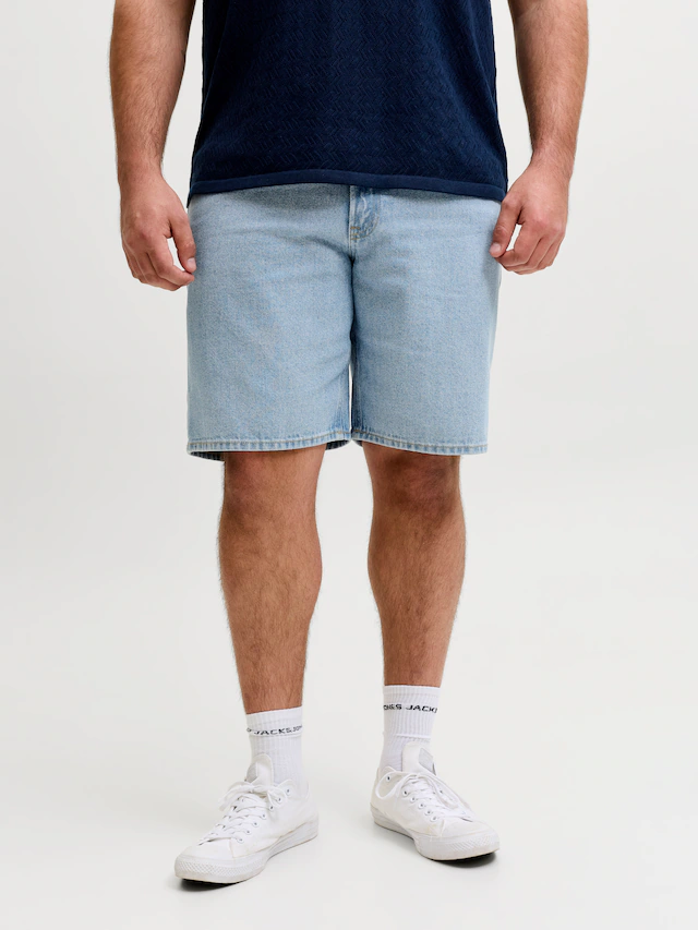 Jack & Jones PlusSize Jeansbermudas »JJITONY JJORIGINAL SHORT« Five-Pocket-Design, relaxed fit