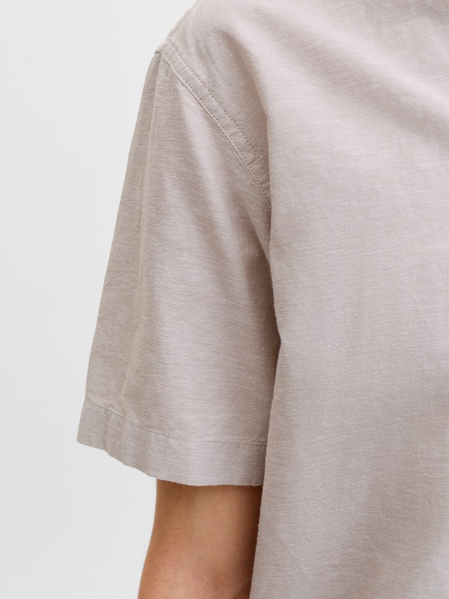 Jack & Jones PlusSize Kurzarmhemd »JJEBREEZE LINEN BLEND SHIRT S/S SN PLS« mit Leinen, regular fit